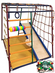  ДСК - Веселый малыш Maxi, горка мягкий бортик (Вертикаль, Maxi_горка мягкий бортик)